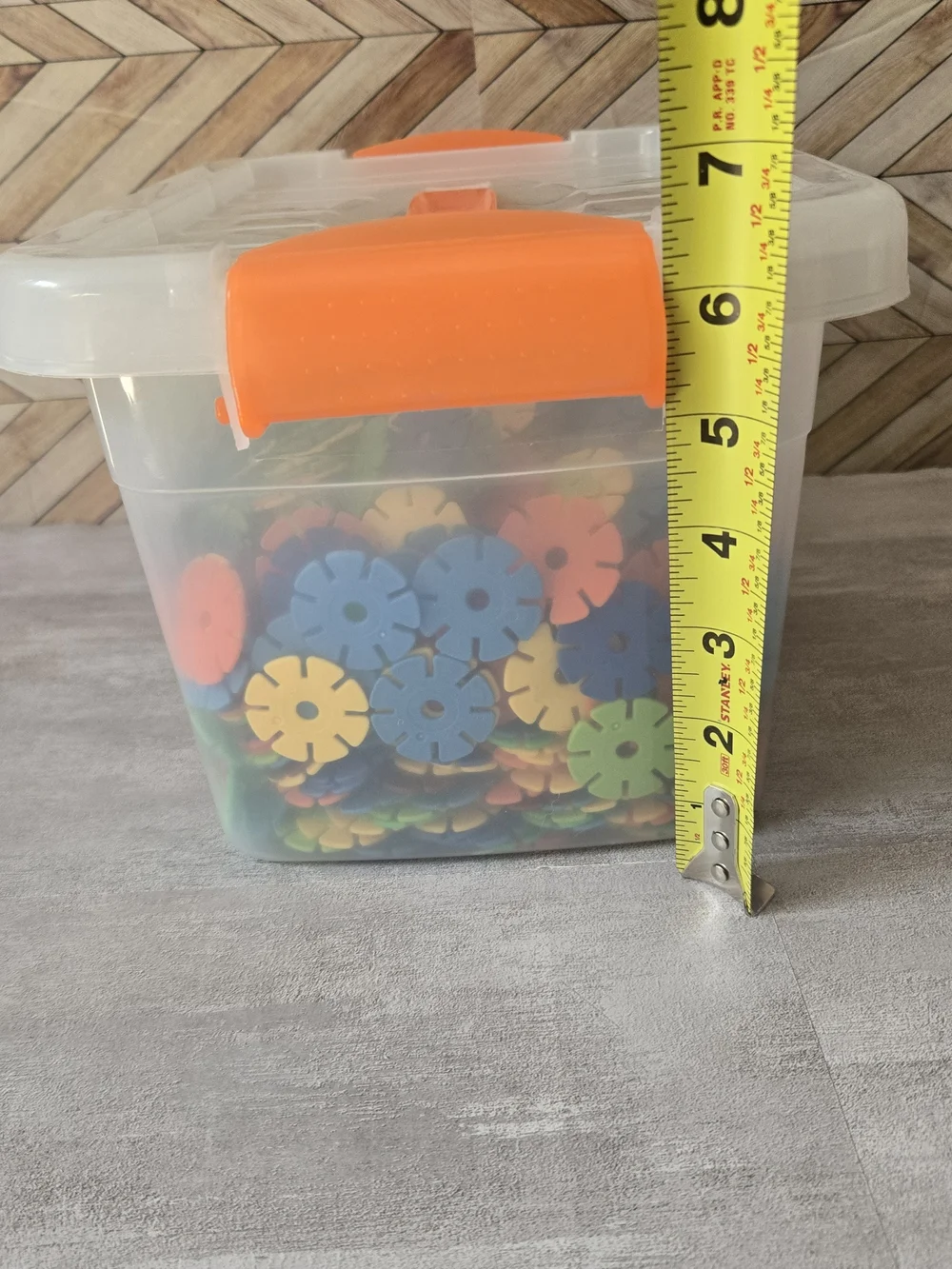 ​Young Hands Creative Flakes 1400 Pcs Mega Set Building Toy STEM Blocks Ages 3+